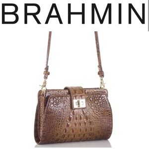 Brahmin Alena Toasted Almond Crossbody